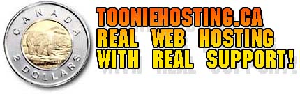 ToonieHosting.ca offering cheap $1 web hosting with real service